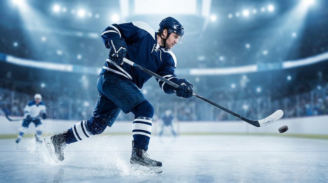 Hockey stride under evaluator review